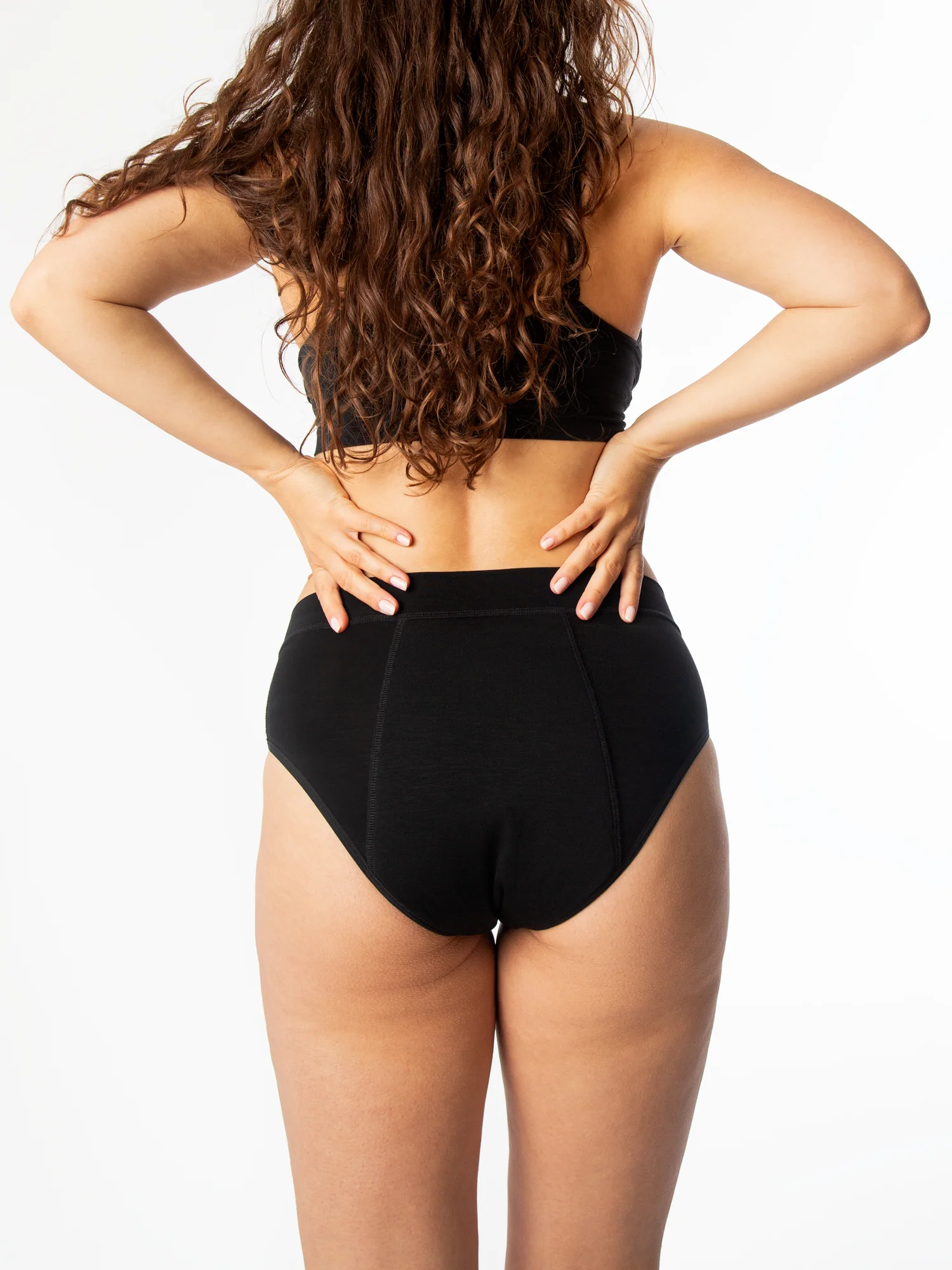 Overnight High Waist in Black - Image 3