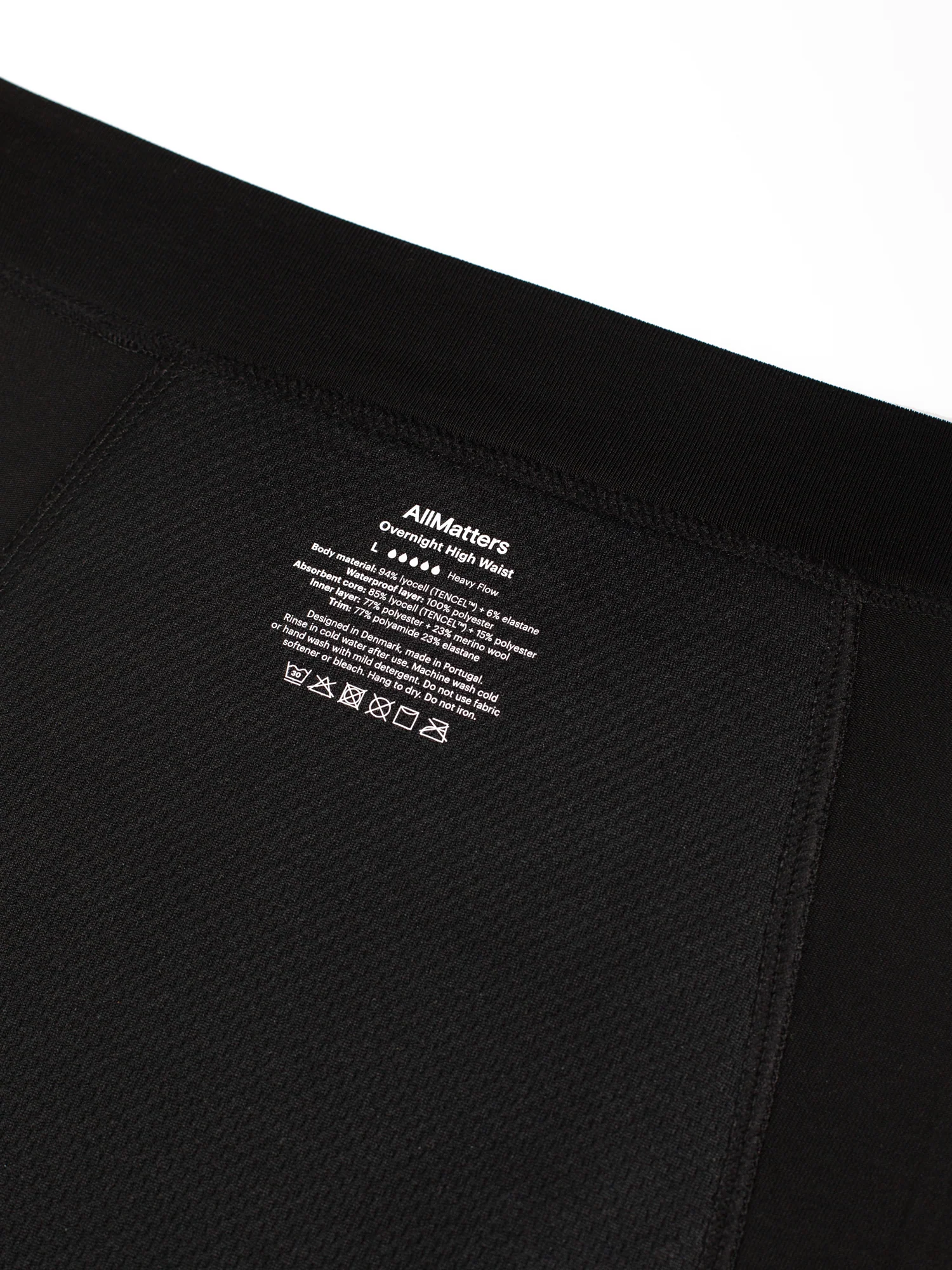 Overnight High Waist in Black - Image 7