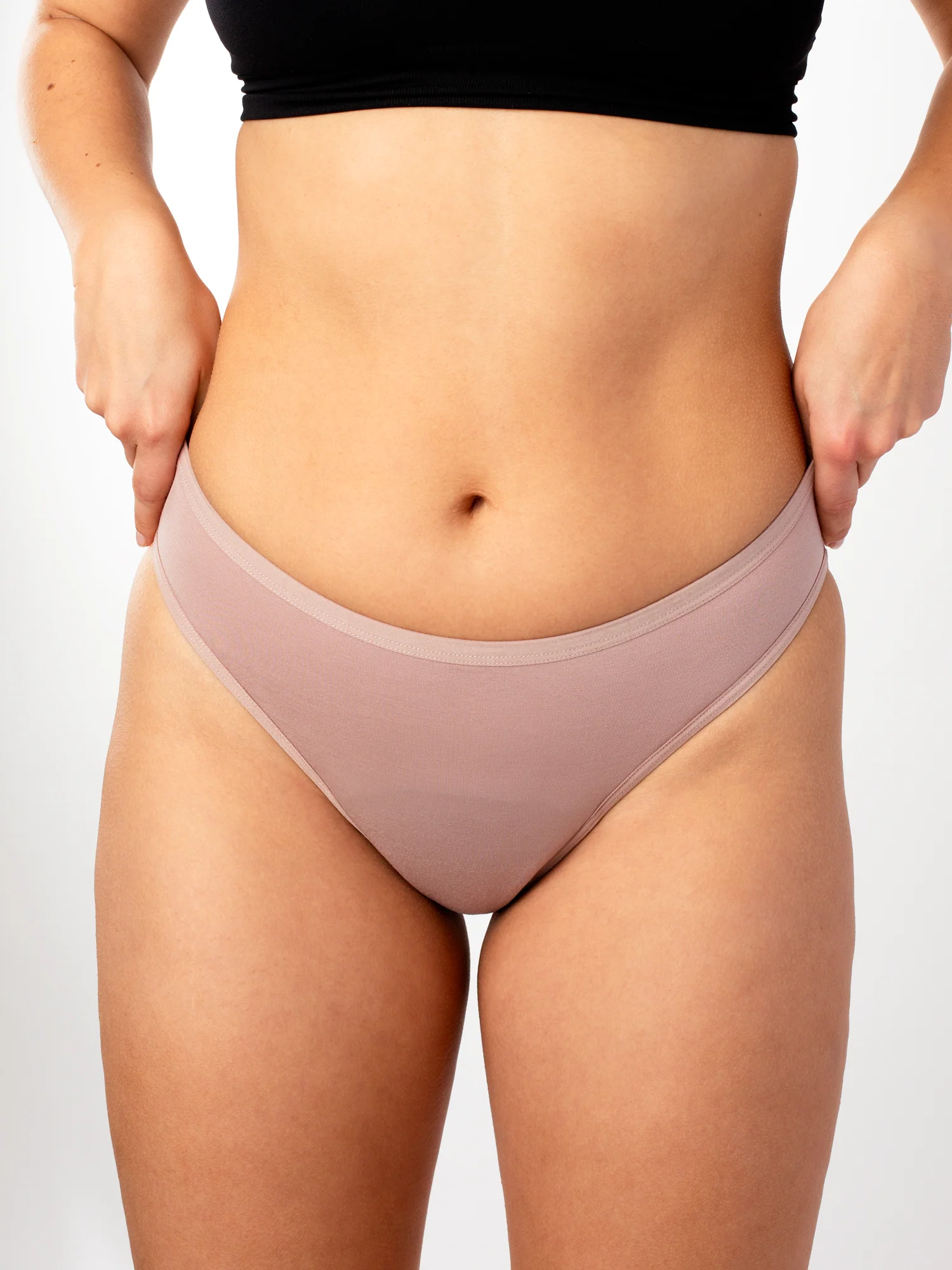 Tencel™ Brief in Dusty Pink - Image 4