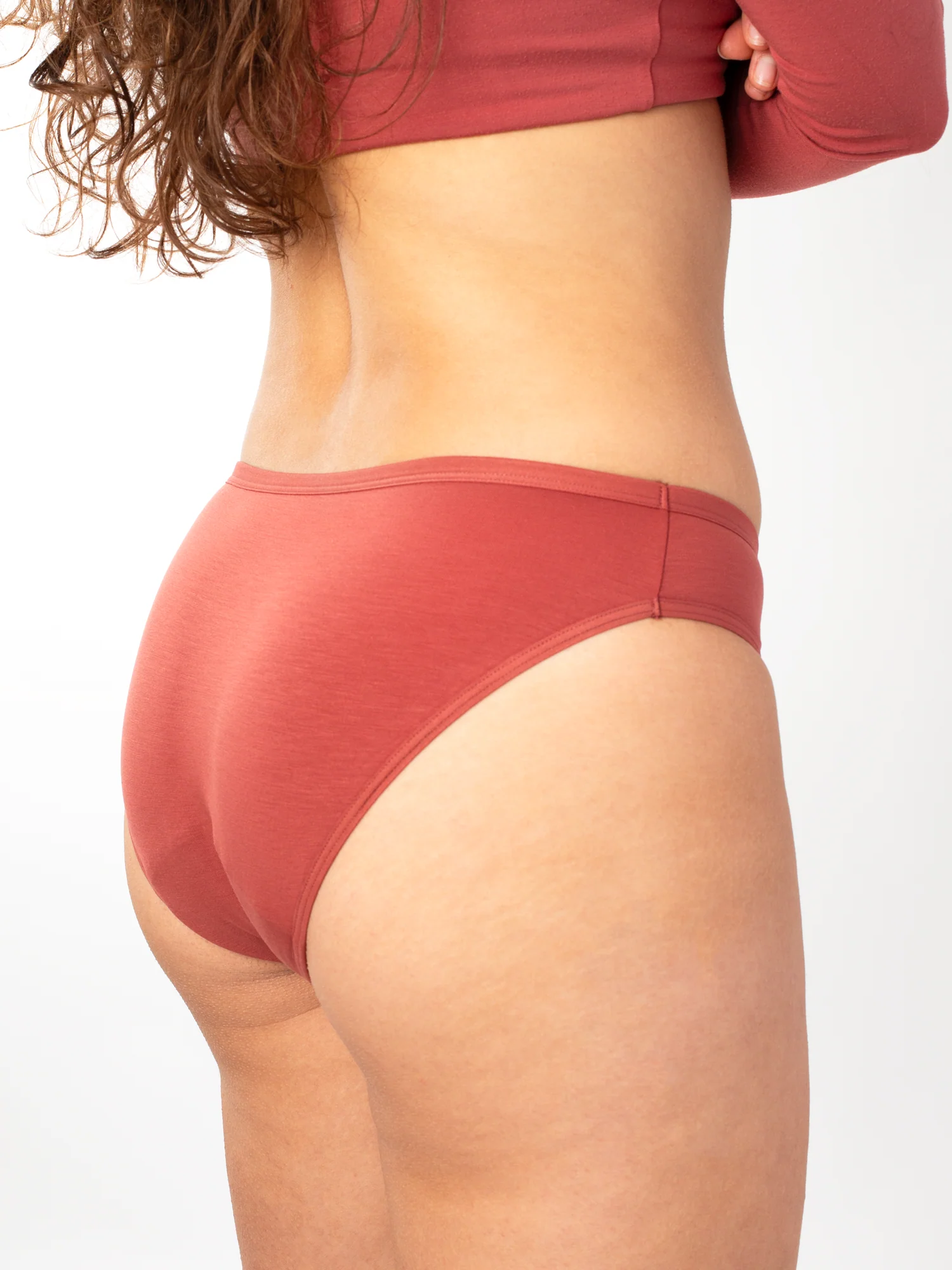 Tencel™ Brief in Red Clay - Image 4